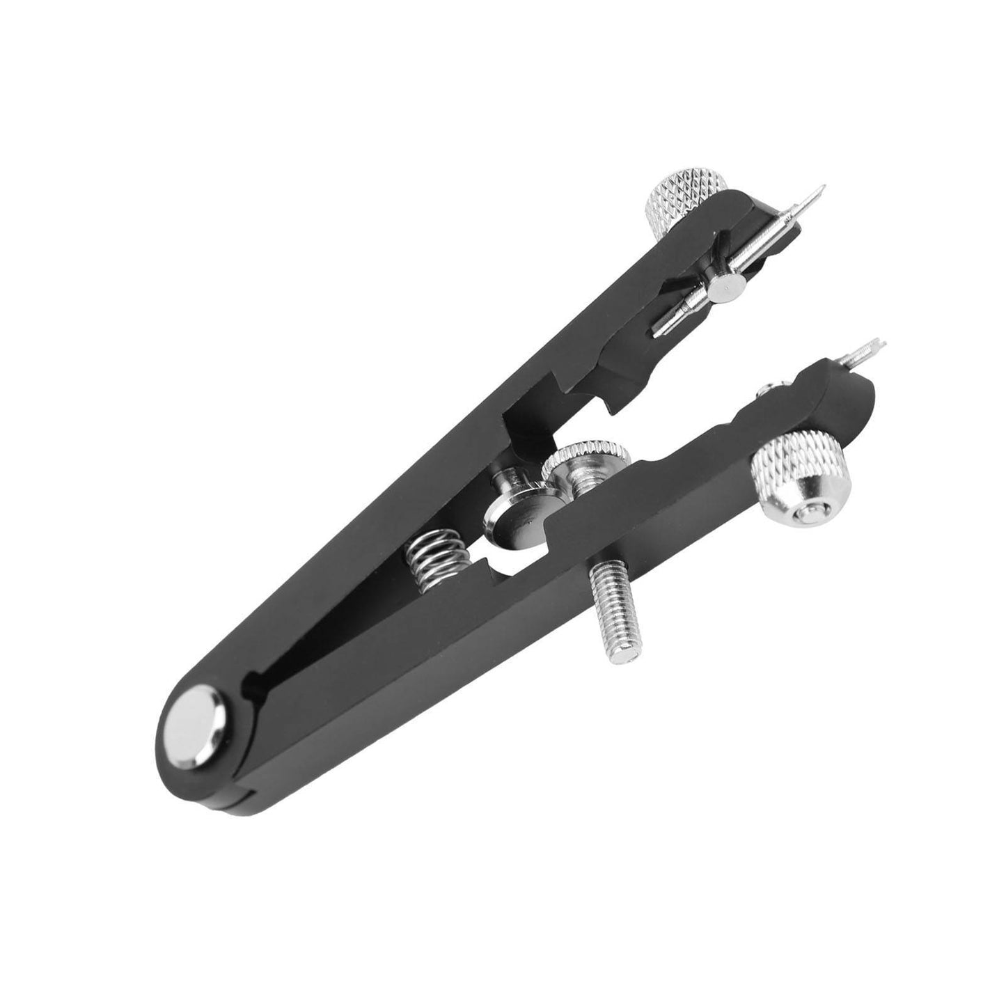 Spring Bar Plier Watch Repair Tool Watchmaker Replace Removing Chain Tool with Pins 6825Black