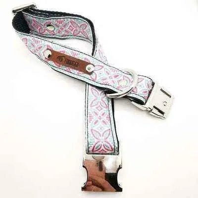 Designer Dog Collar with Free Personalisation & Adjustable Size-13