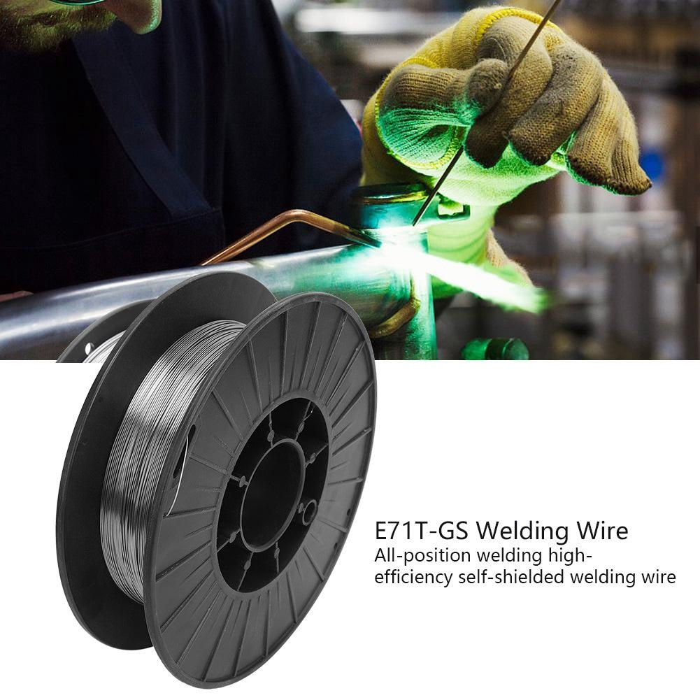 Welding Wire No Gas Self-Shielded High Efficiency Weld Accessories E71T GS 0.8mm 2KG