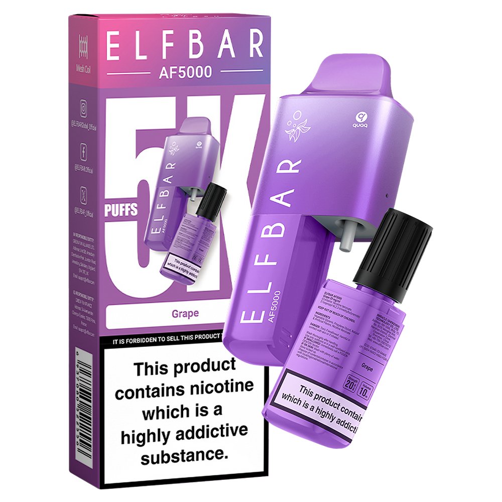 Elf Bar AF5000 Puffs Disposable Vape Device-1