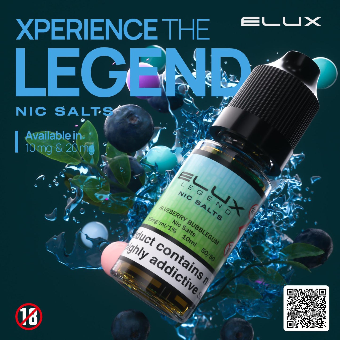 Elux Legend Nic Salts 10ml E-Liquids-7