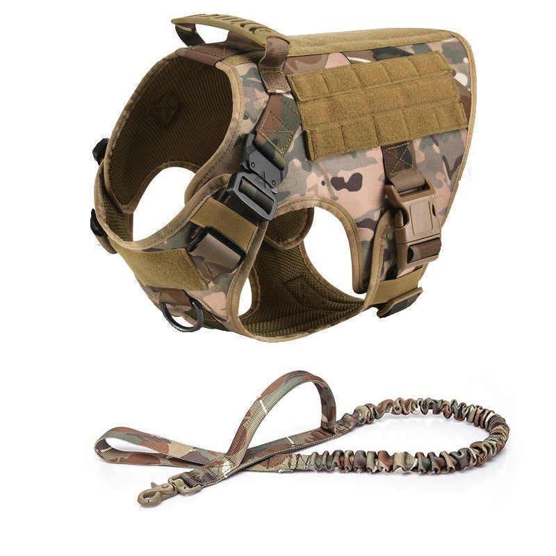 Military Tactical Dog Harness-12