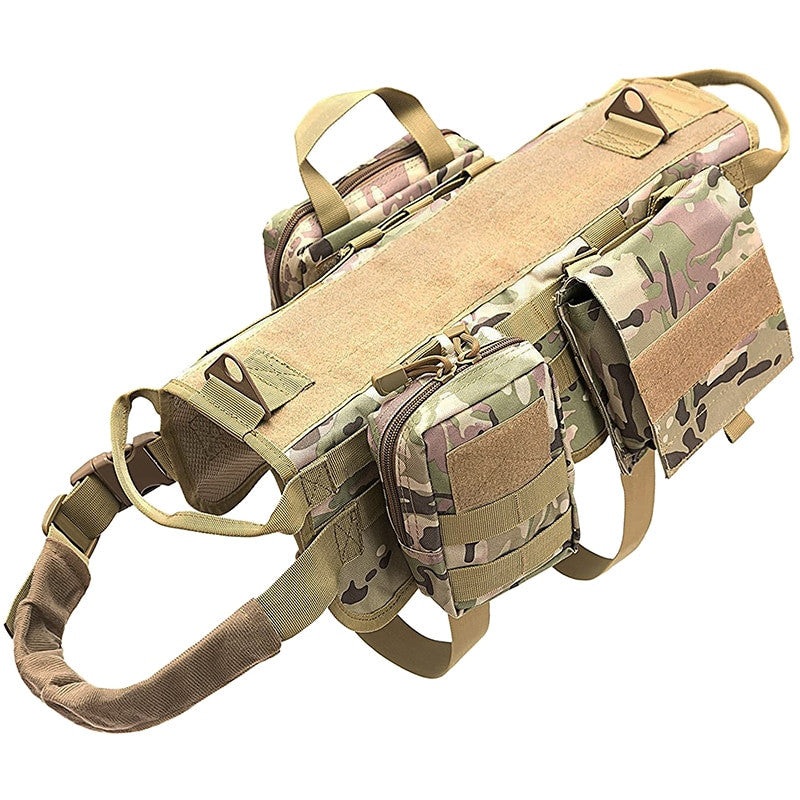 Tactical Dog Backpack Harness-10