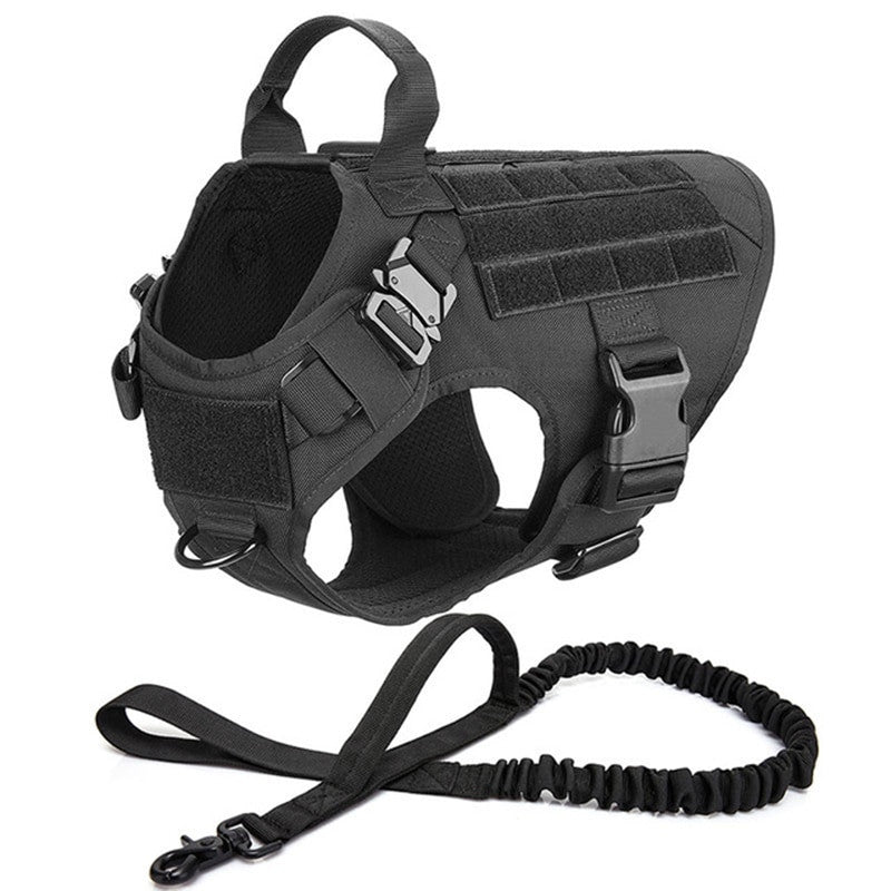 Military Tactical Dog Harness-13