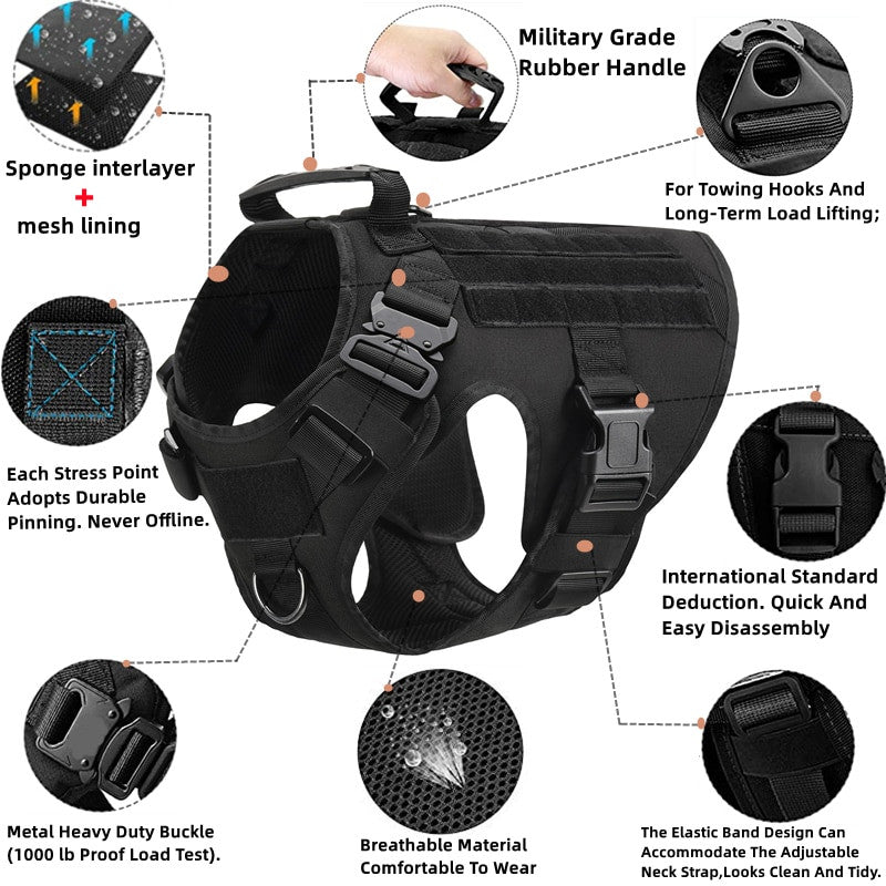 K9 Tactical Military Vest-4