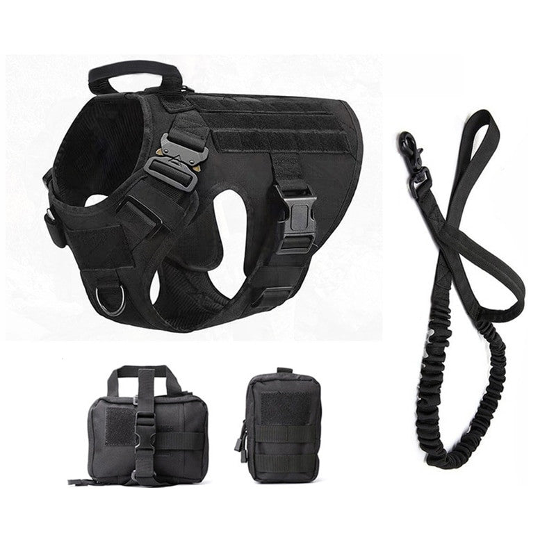 Military Tactical Dog Harness-23