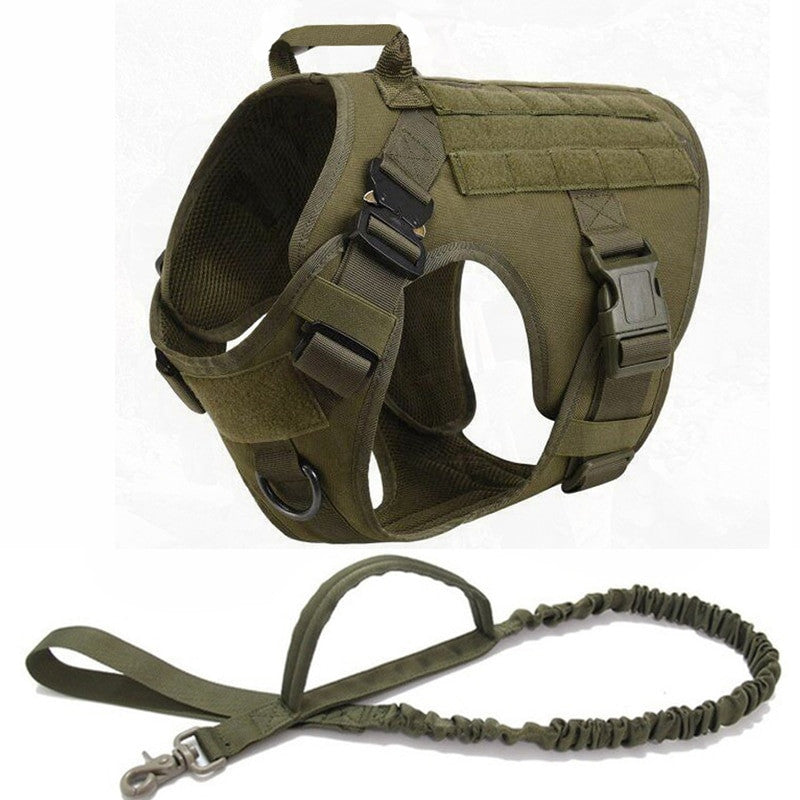 Military Tactical Dog Harness-15