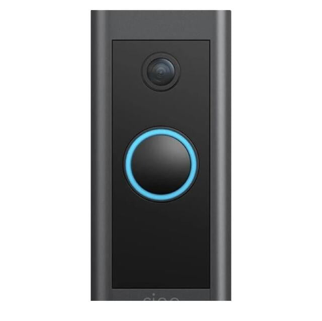 Ring Video Doorbell Wired - Black - HD Video - Advanced Motion Detecti-1