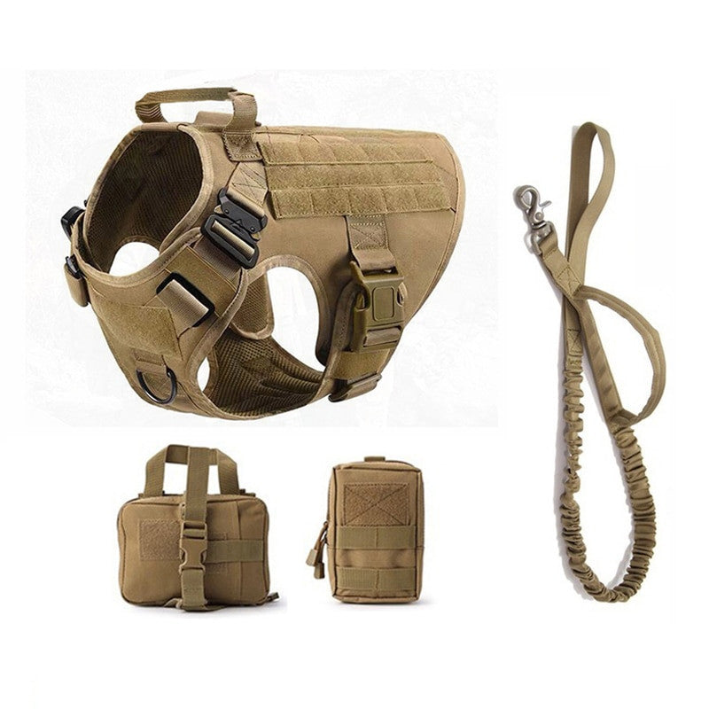 Military Tactical Dog Harness-24