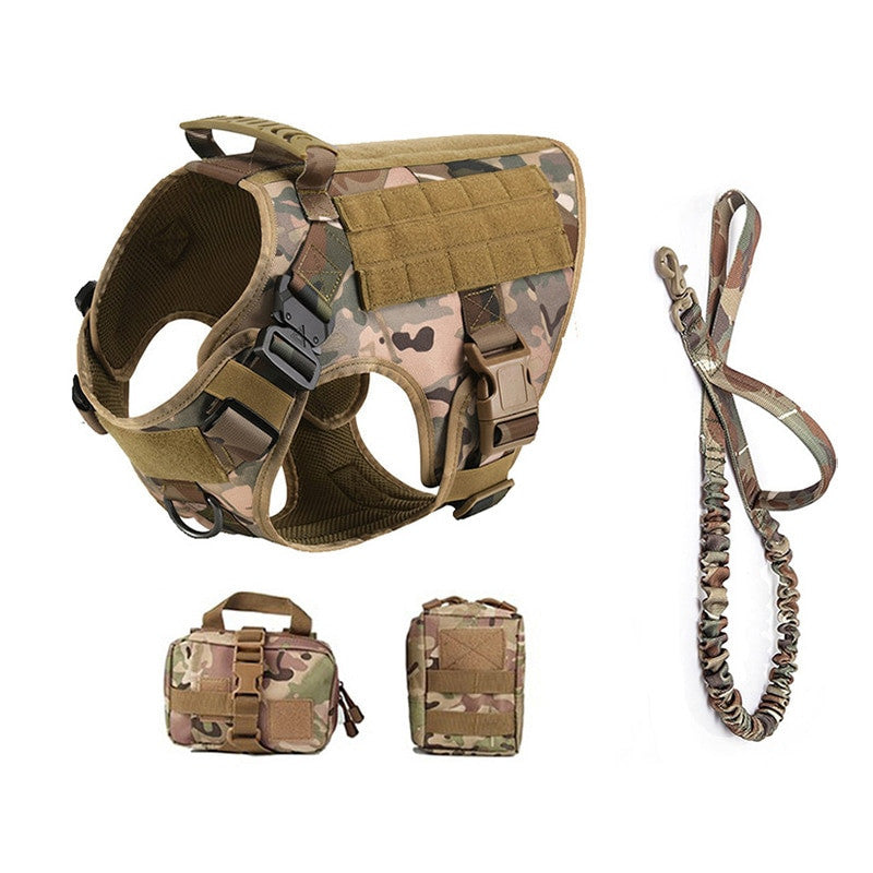 Military Tactical Dog Harness-22