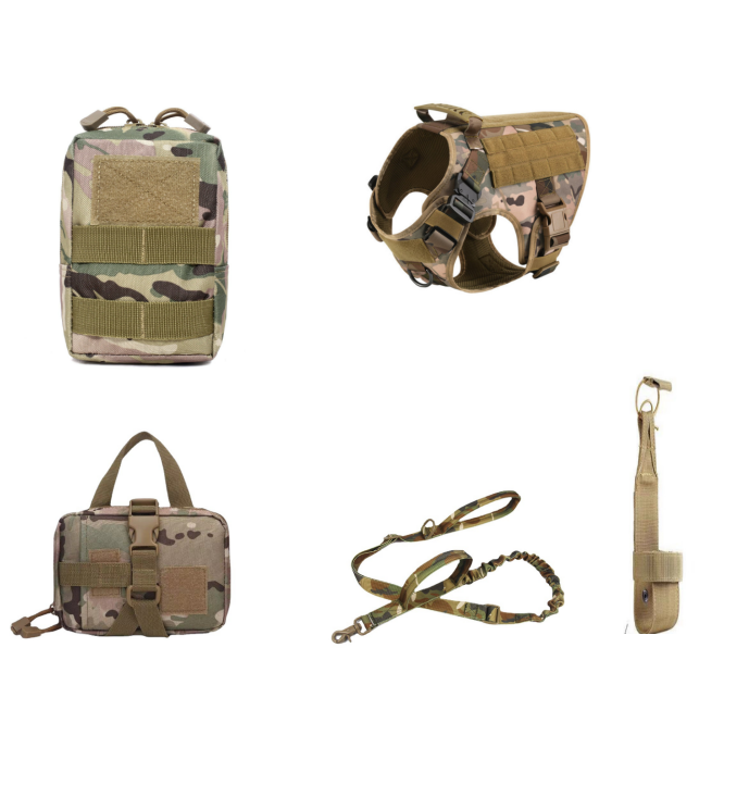 E.T.F Tactical Dog Harness Set-8