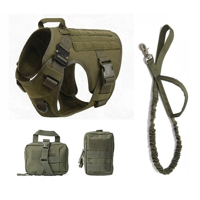 Military Tactical Dog Harness-25