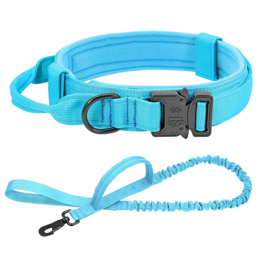 Military Tactical Dog Collar & Leash-14