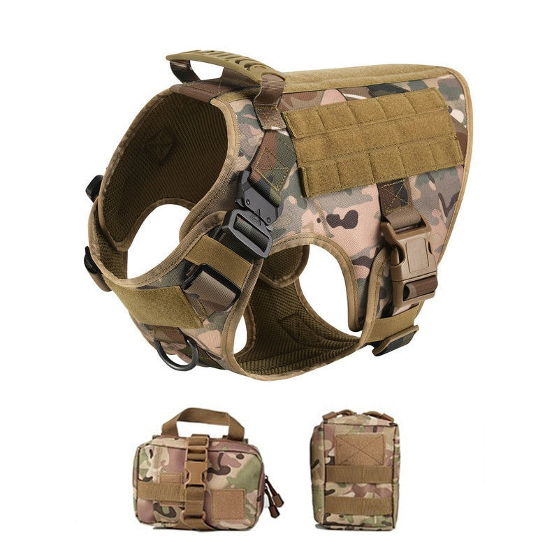 Military Tactical Dog Harness-17