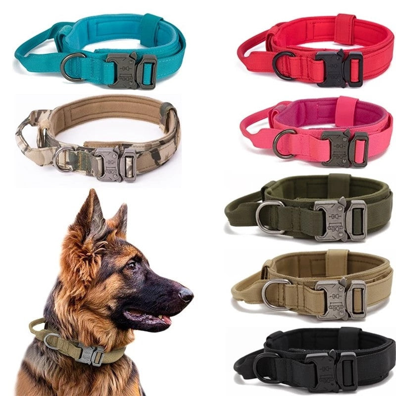 Durable Military Tactical Dog Collar-0