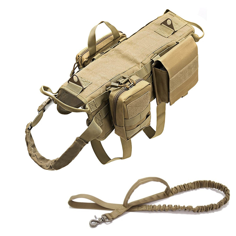 Tactical Dog Backpack Harness-19