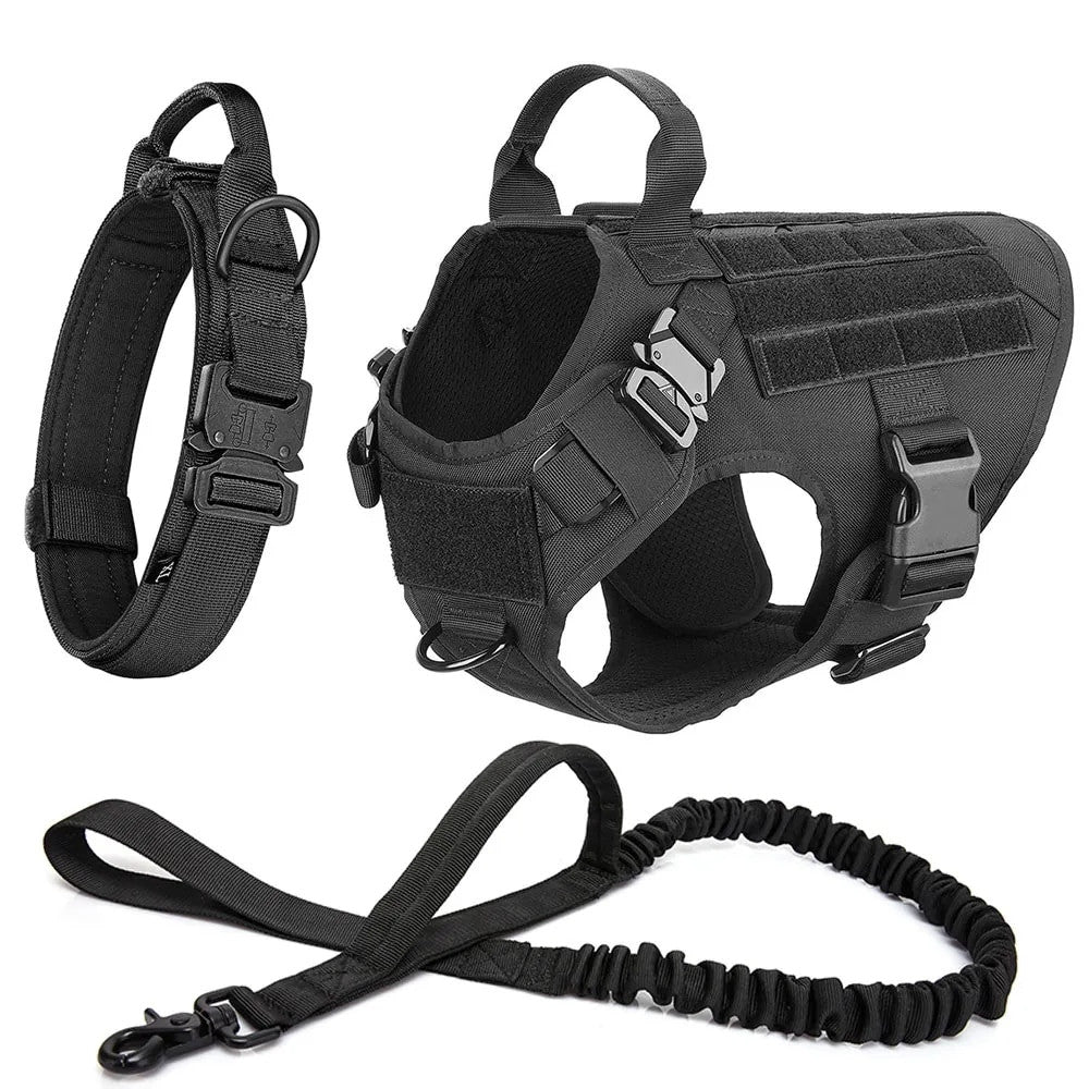 Military Dog Harness And Leash Kits-5