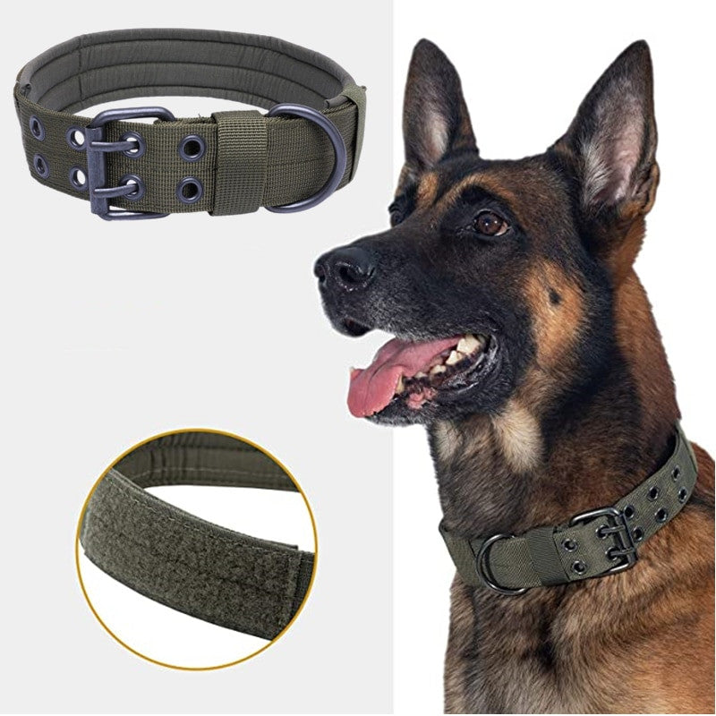 Durable Tactical Dog Collar Leash Sets-0