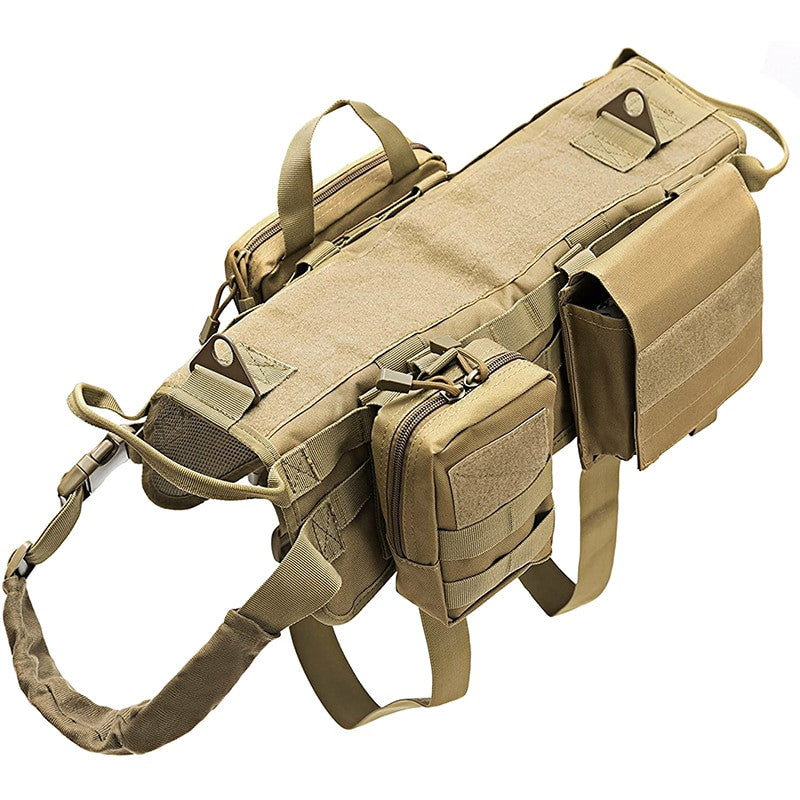 Tactical Dog Backpack Harness-13