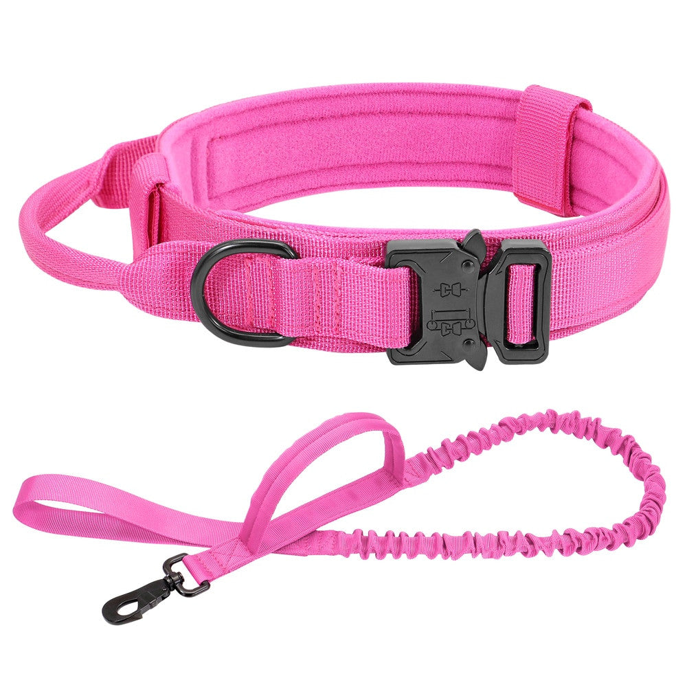 Military Tactical Dog Collar & Leash-12