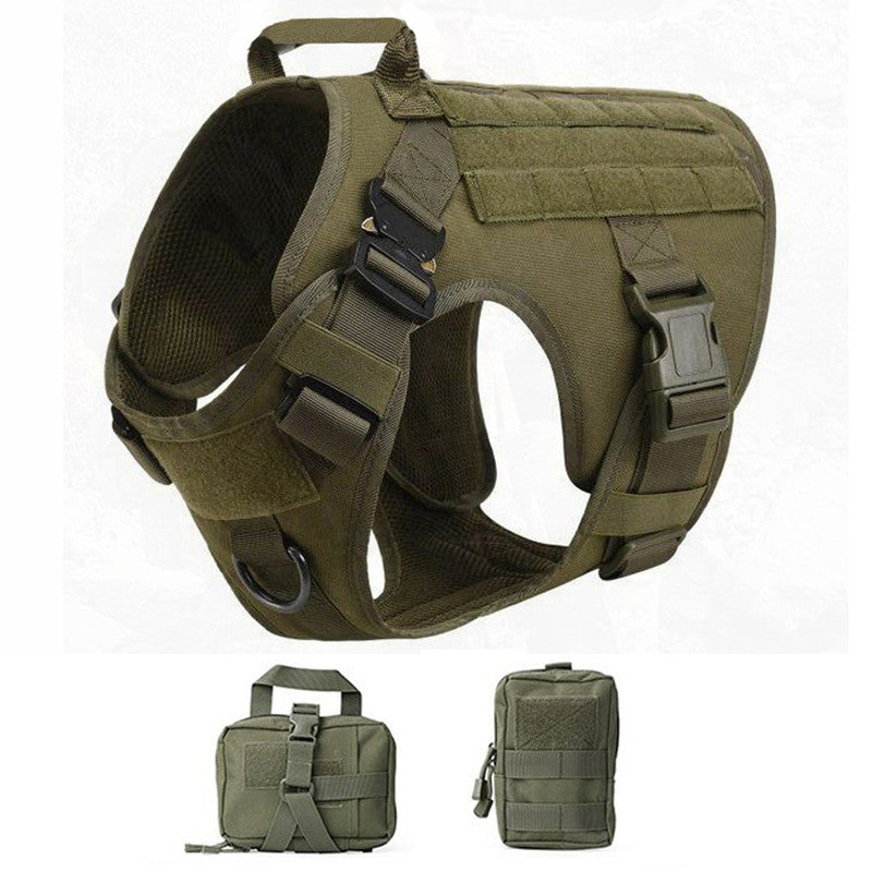 Military Tactical Dog Harness-20