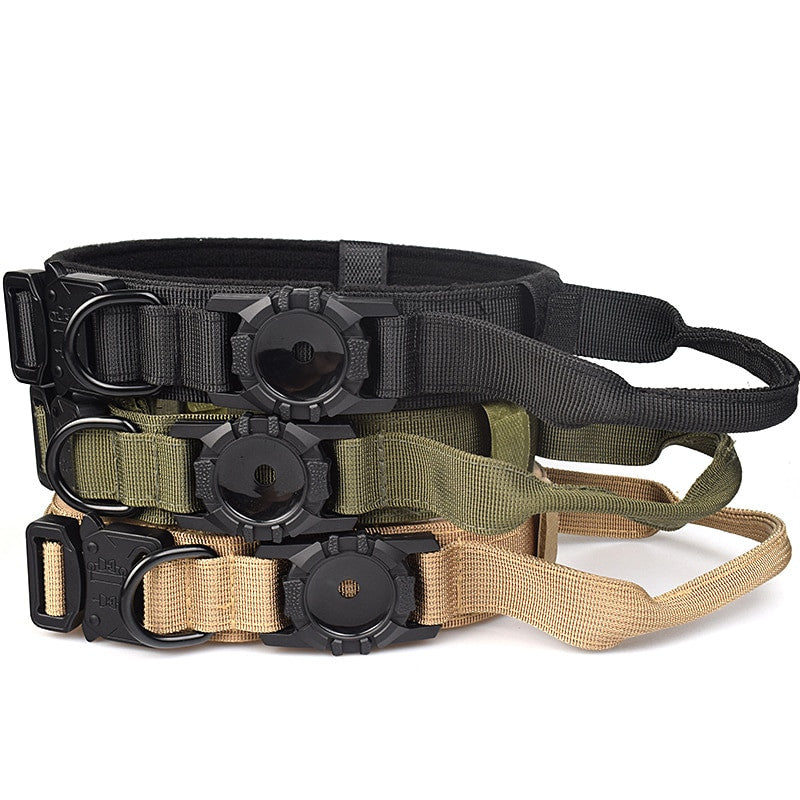 Tactical AirTag Dog Collar-1