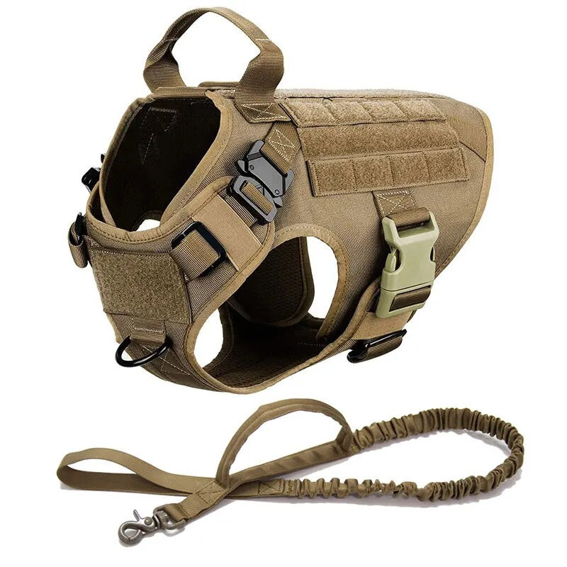 Military Dog Harness And Leash Kits-5