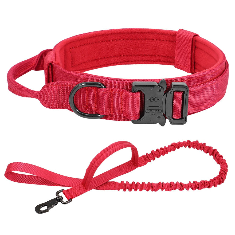 Military Tactical Dog Collar & Leash-13