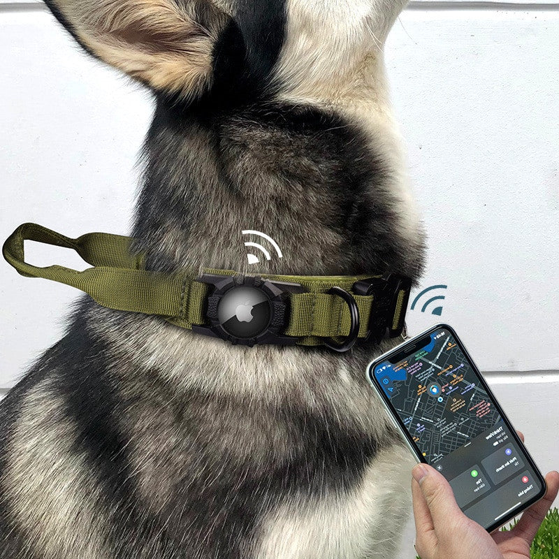 Tactical AirTag Dog Collar-0