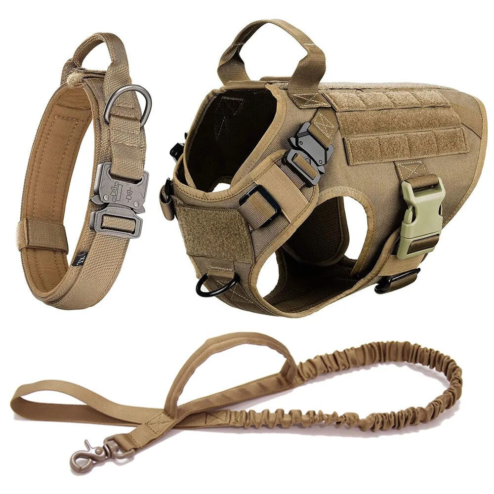 Military Dog Harness And Leash Kits-5