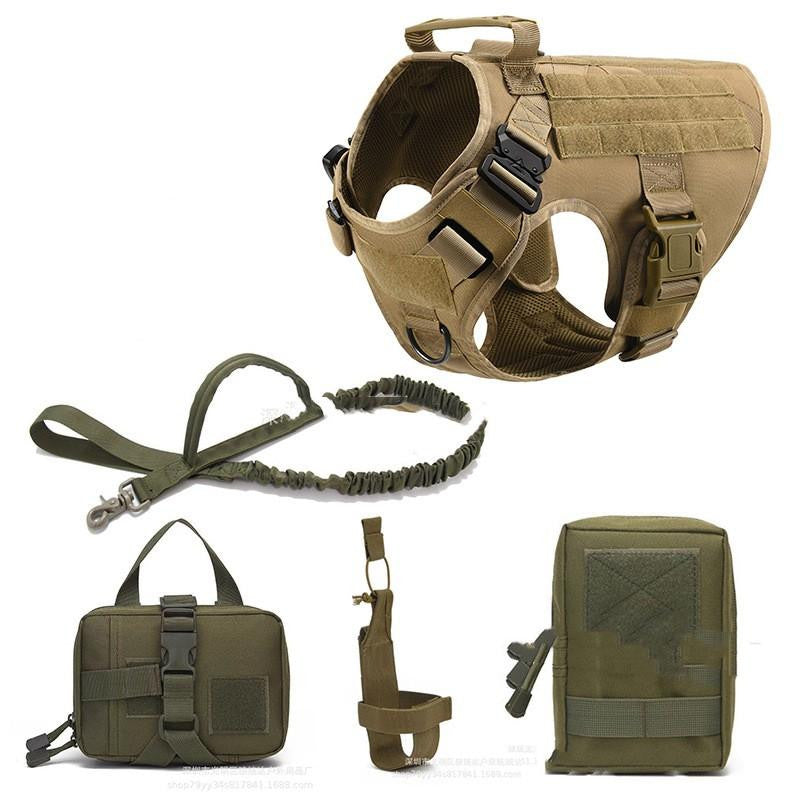 E.T.F Tactical Dog Harness Set-0