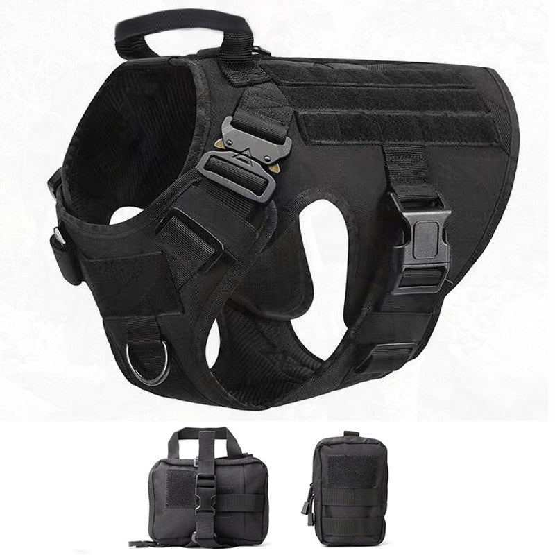 Military Tactical Dog Harness-18