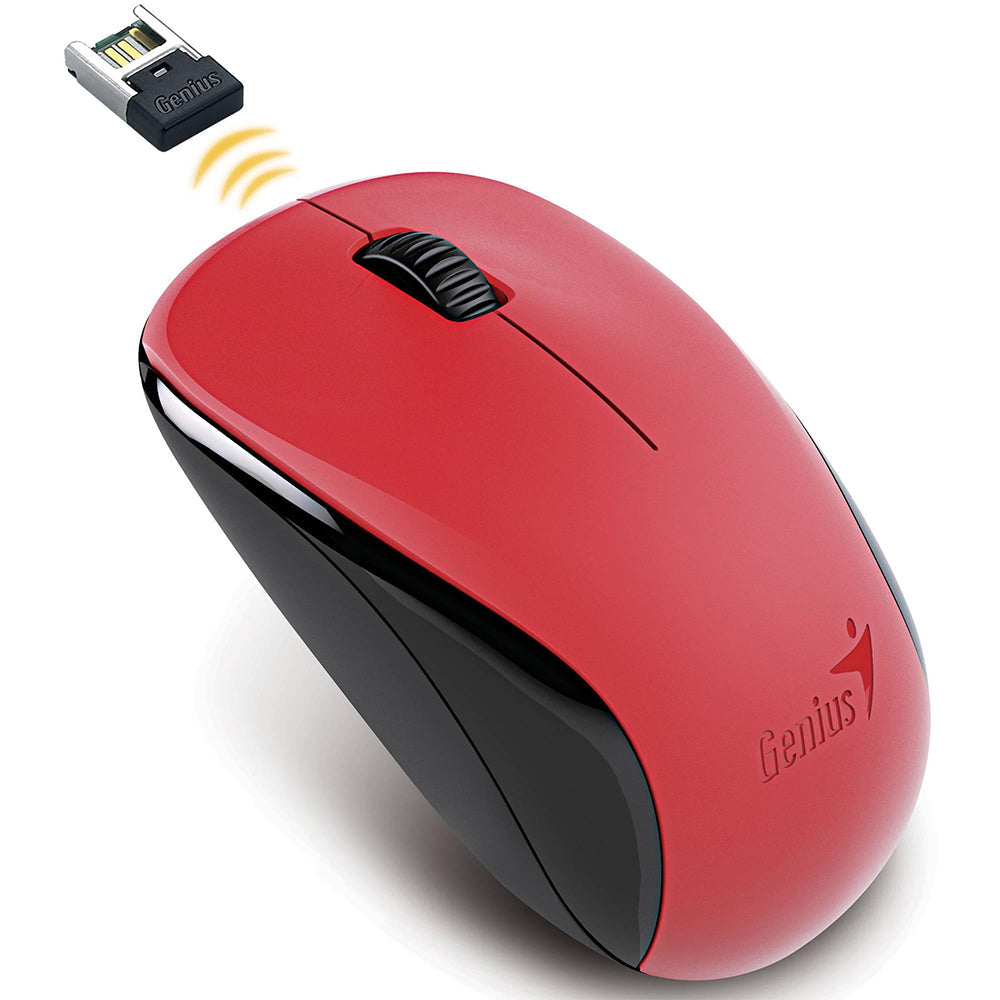 Genius NX7000 Red Wireless Mouse - MSE-WL/GEN-RED-0