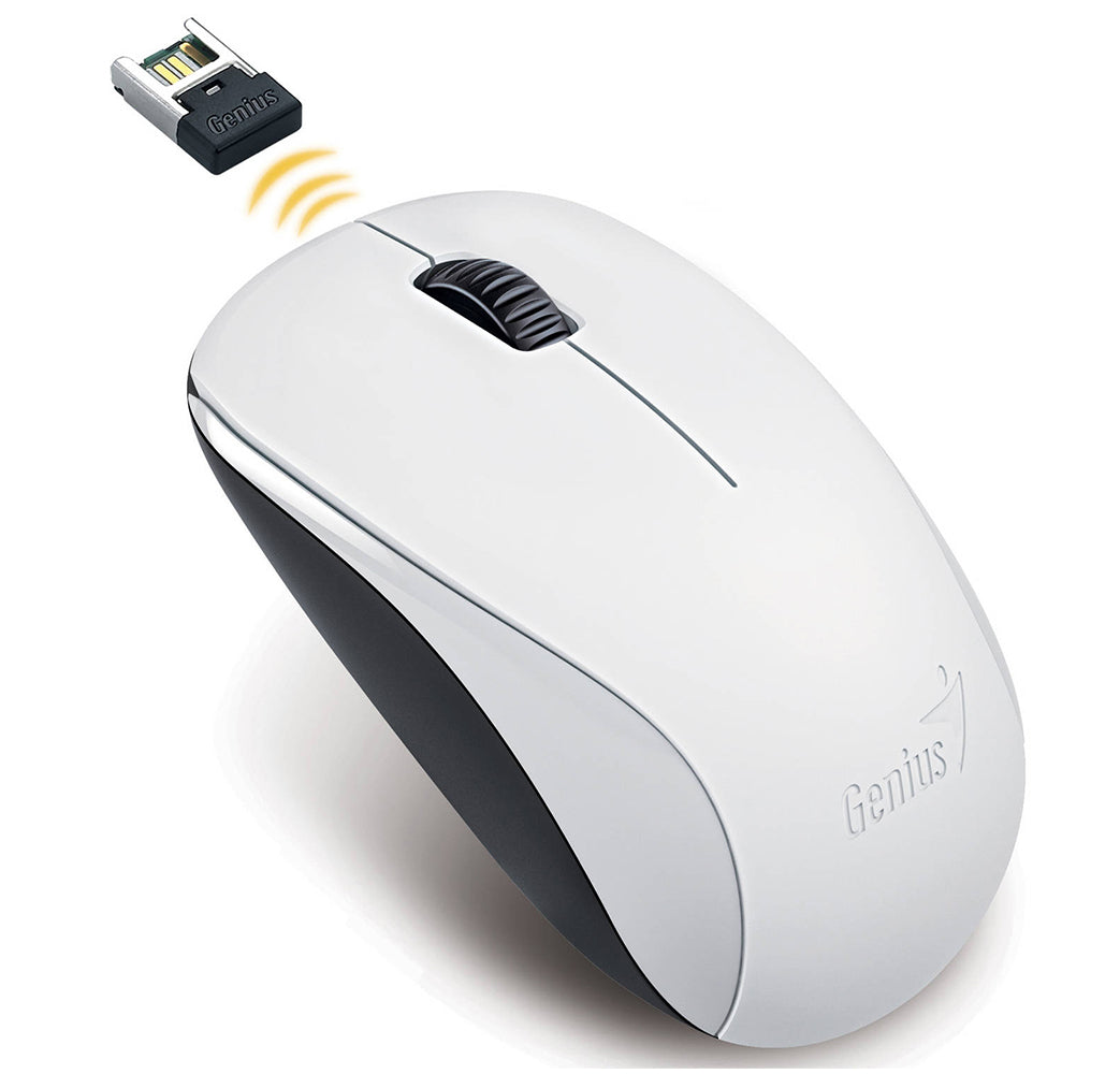 Genius NX7000 White Wireless Mouse - MSE-WL/GEN-WHT-0