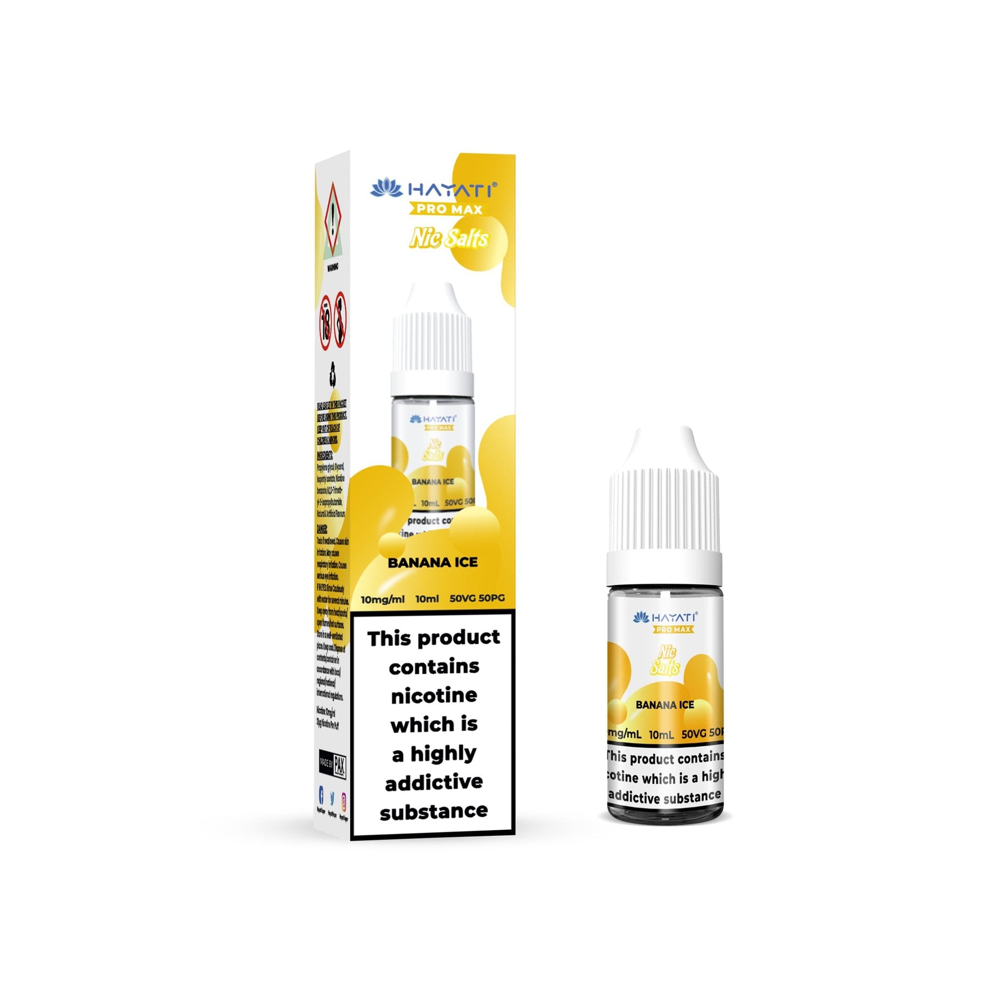 Hayati Crystal Pro Max Vape Nic Salts 10ml-0