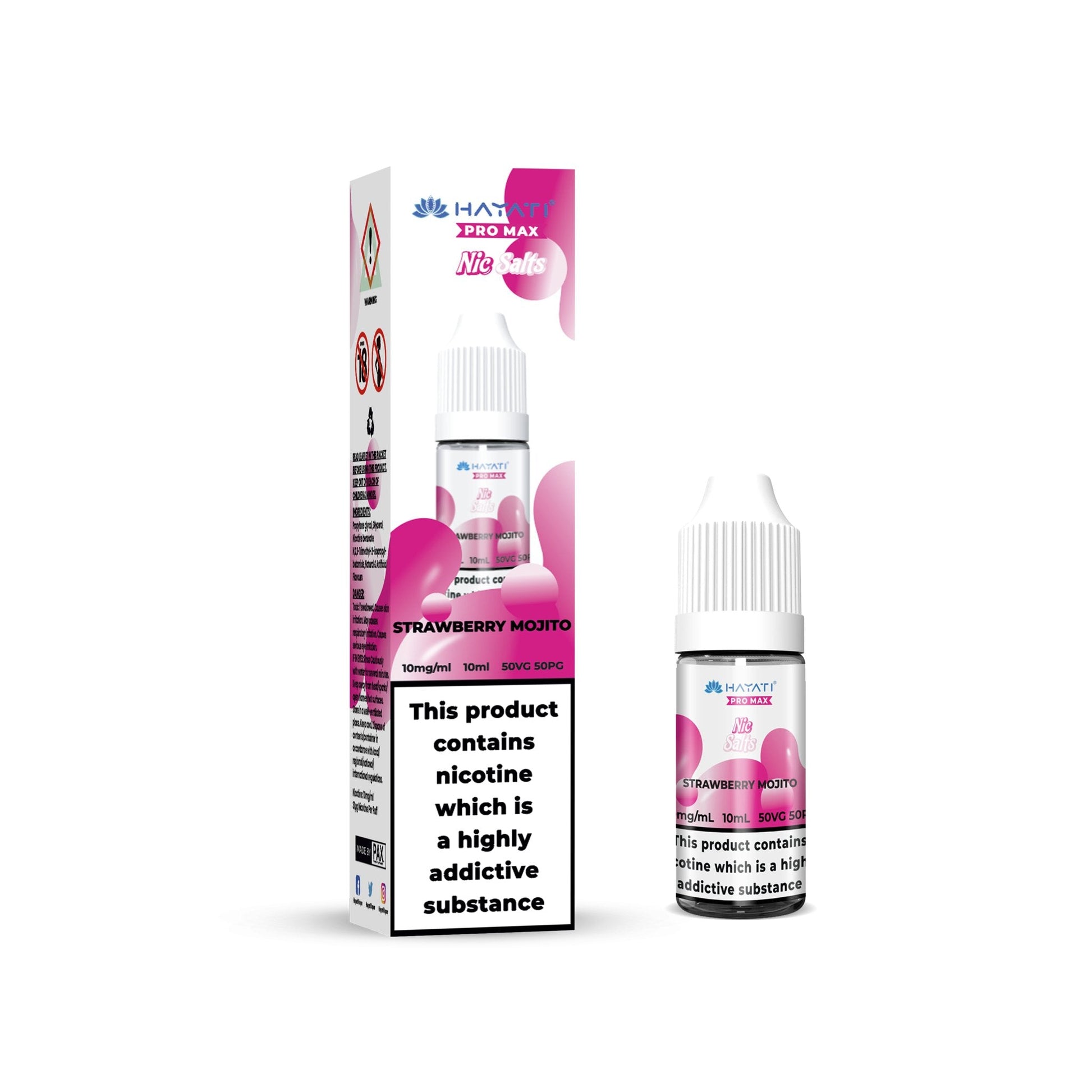 Hayati Crystal Pro Max Vape Nic Salts 10ml-9