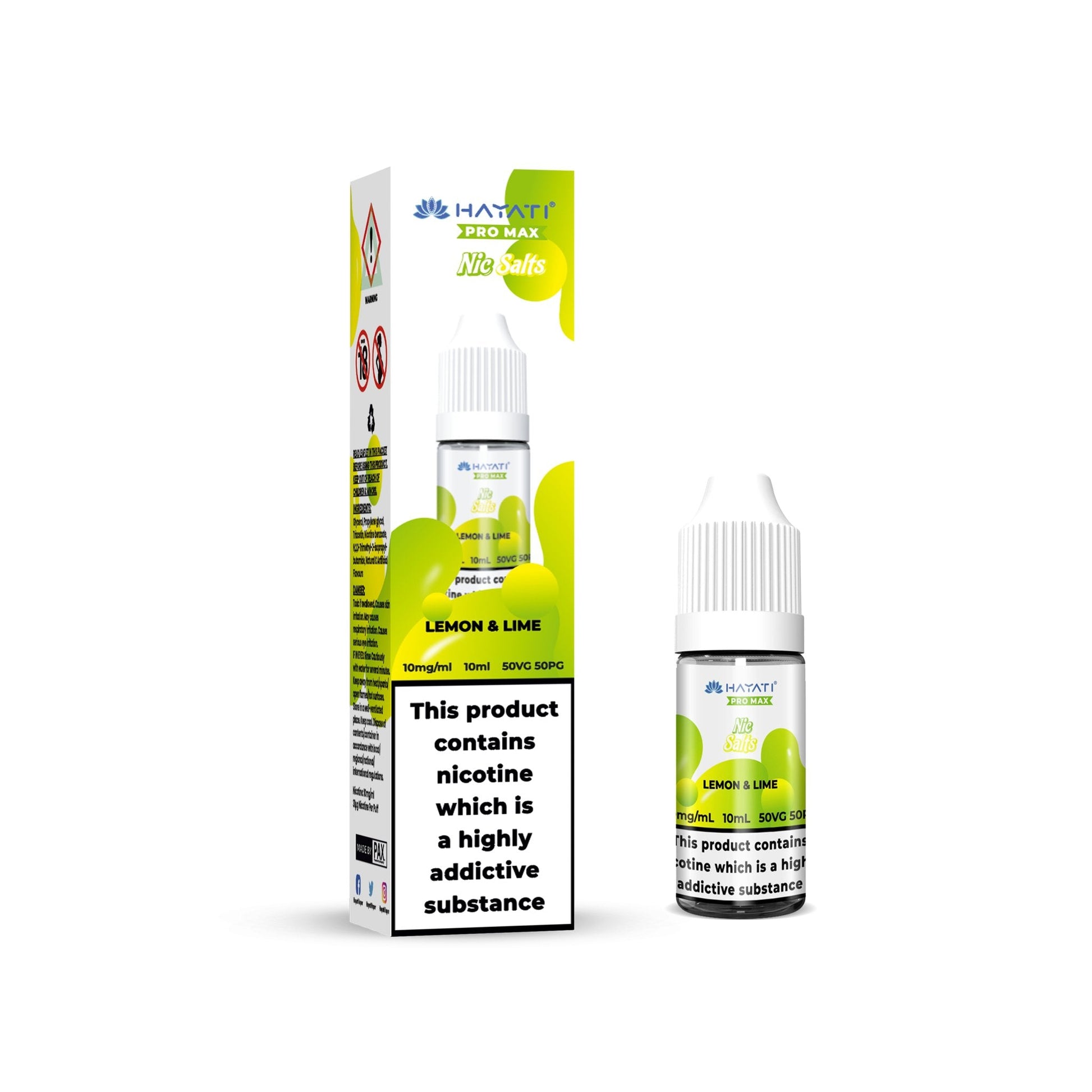 Hayati Crystal Pro Max Vape Nic Salts 10ml-6