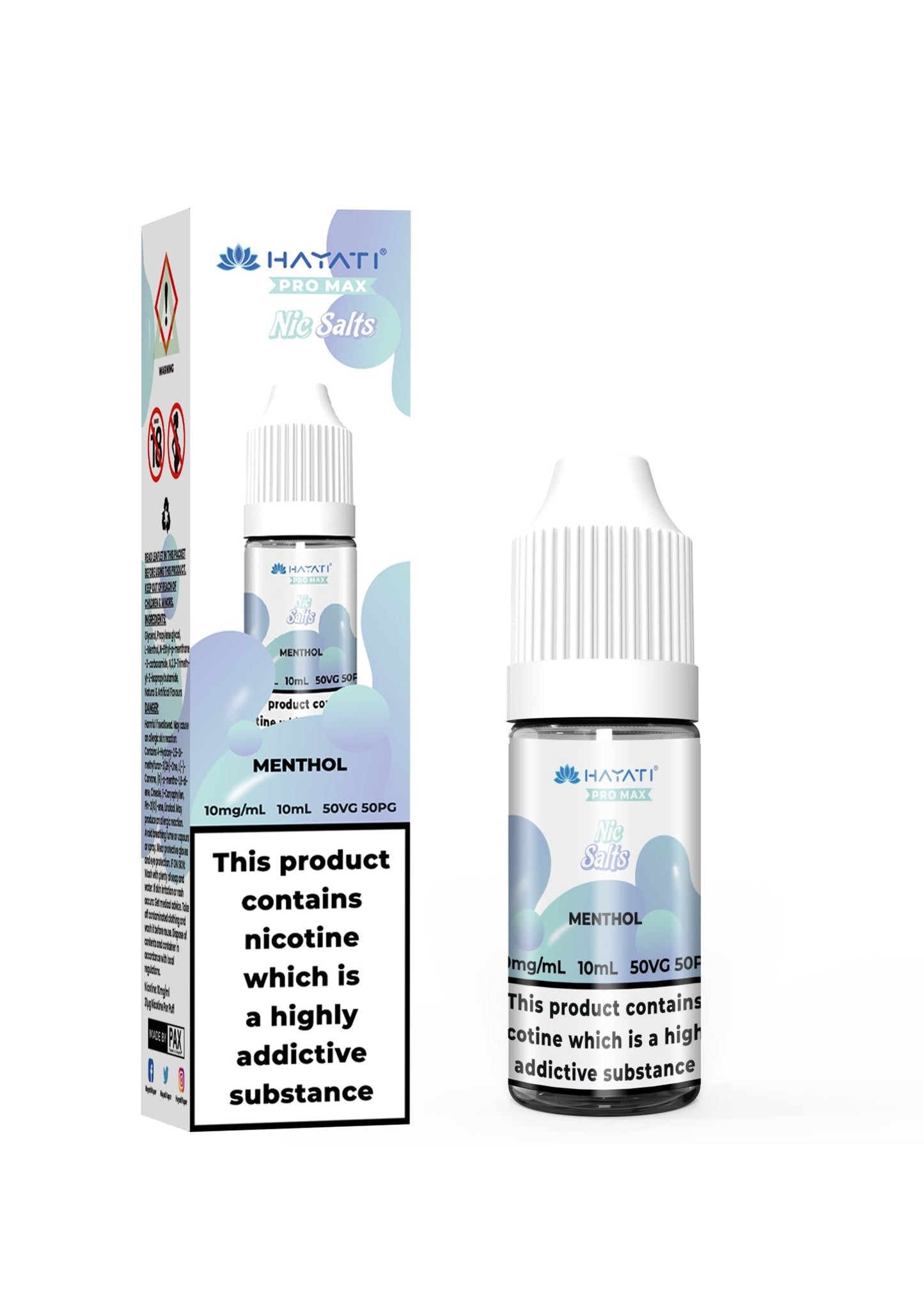 Hayati Crystal Pro Max Vape Nic Salts 10ml-20