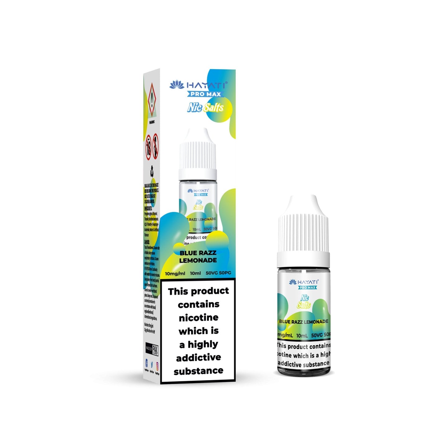 Hayati Crystal Pro Max Vape Nic Salts 10ml-24