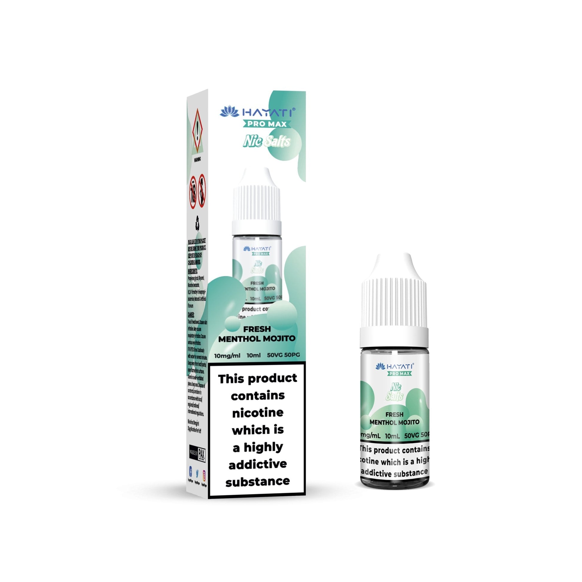 Hayati Crystal Pro Max Vape Nic Salts 10ml-3