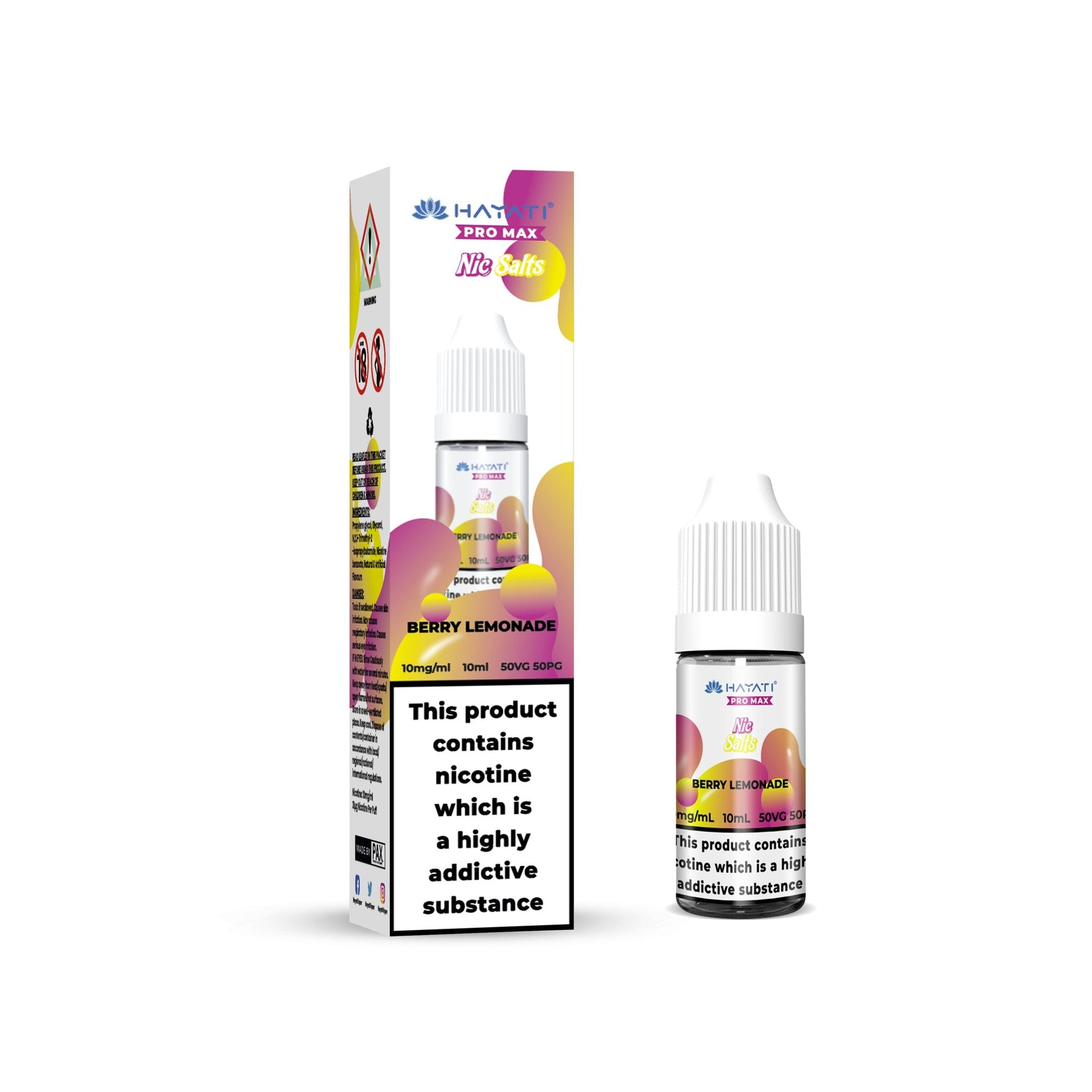 Hayati Crystal Pro Max Vape Nic Salts 10ml-1