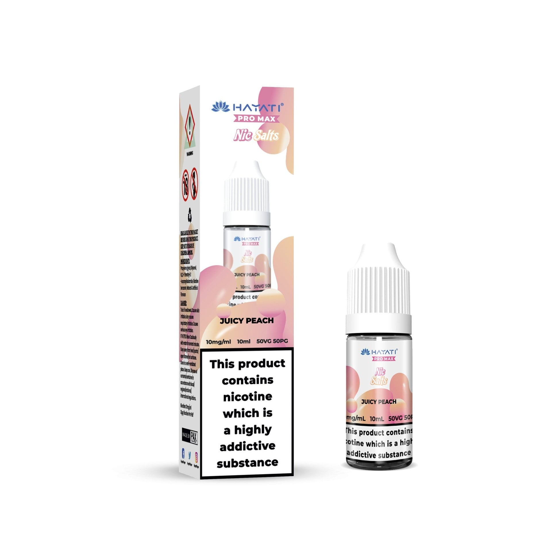 Hayati Crystal Pro Max Vape Nic Salts 10ml-5