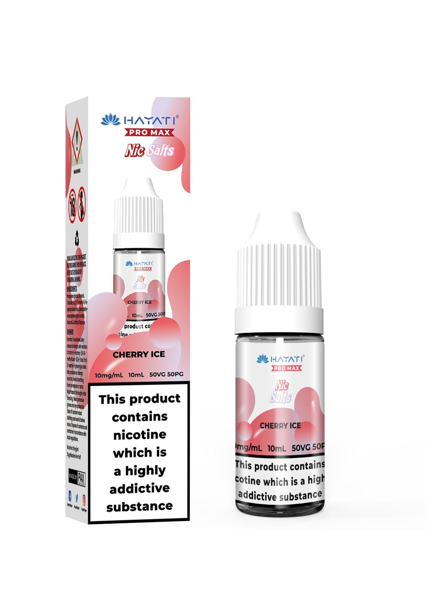 Hayati Crystal Pro Max Vape Nic Salts 10ml-14