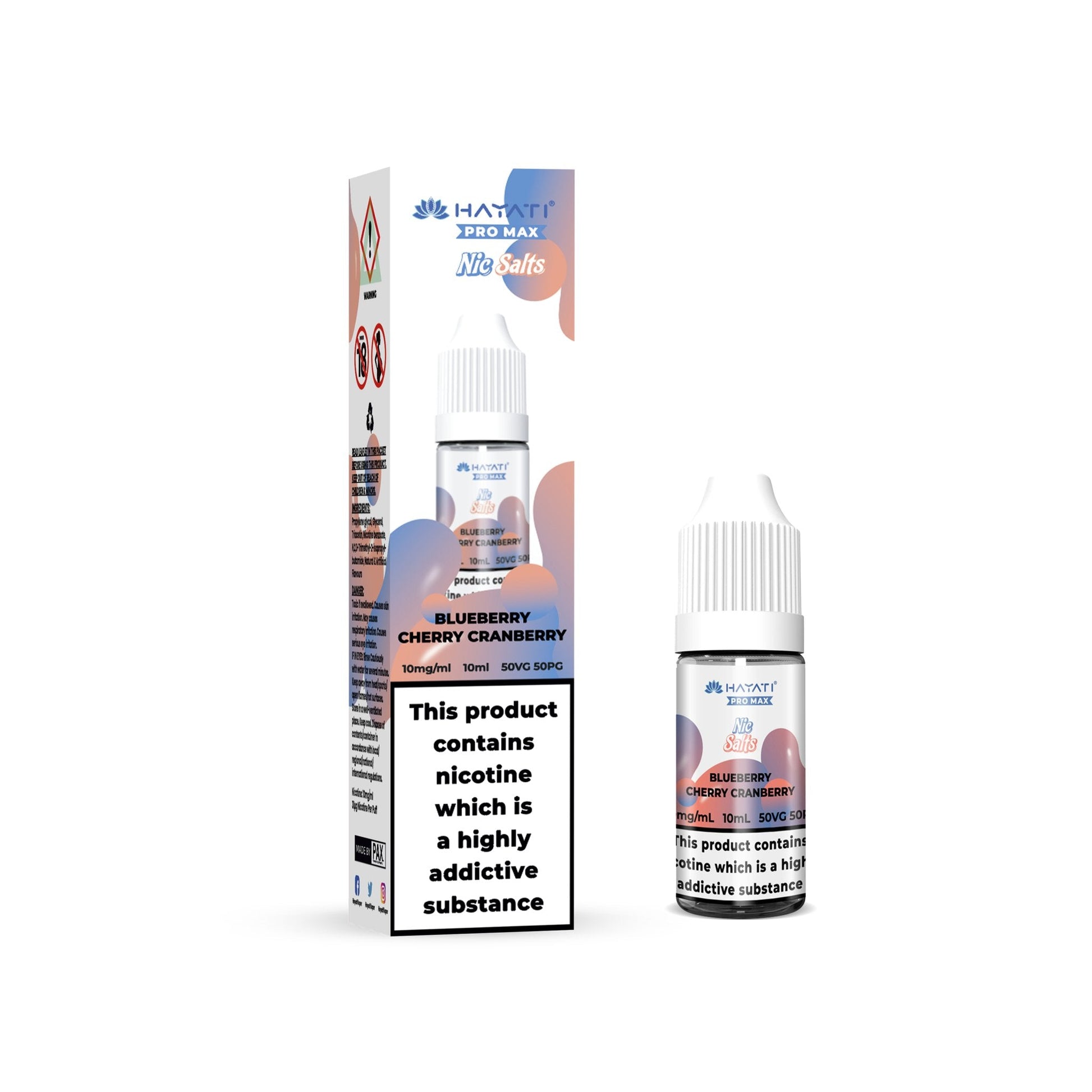 Hayati Crystal Pro Max Vape Nic Salts 10ml-34