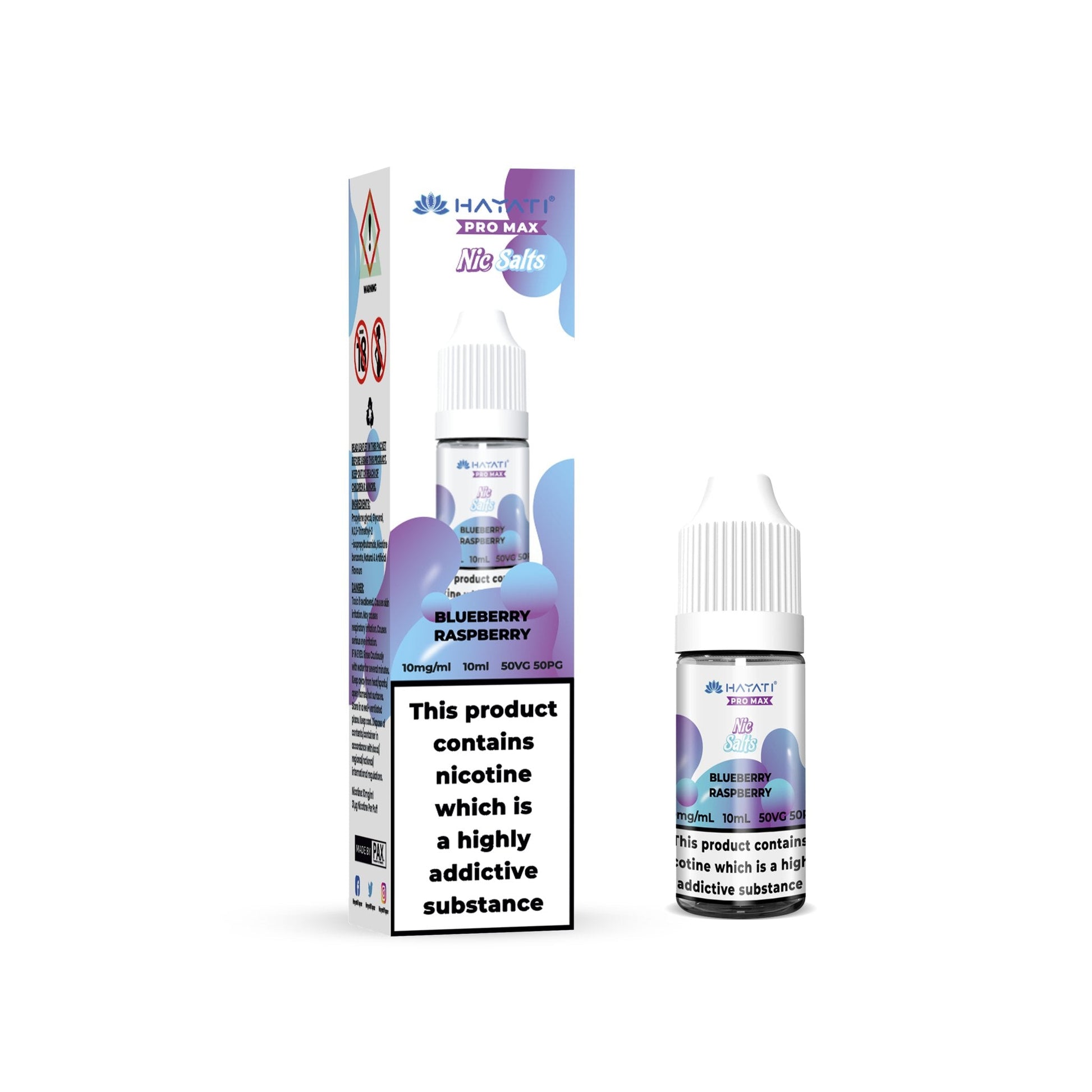 Hayati Crystal Pro Max Vape Nic Salts 10ml-35