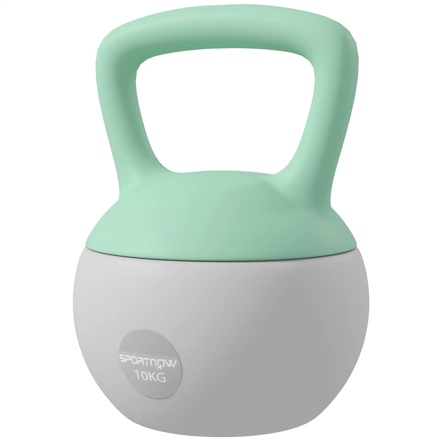 10KG Kettlebell, Soft Kettle Bell with Non-Slip Handle for Home Gym Weight Lifting and Strength Training | SPORTNOW-0