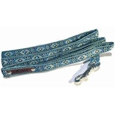 Luxury Bespoke Cotton Dog Collar & Leash Set-0