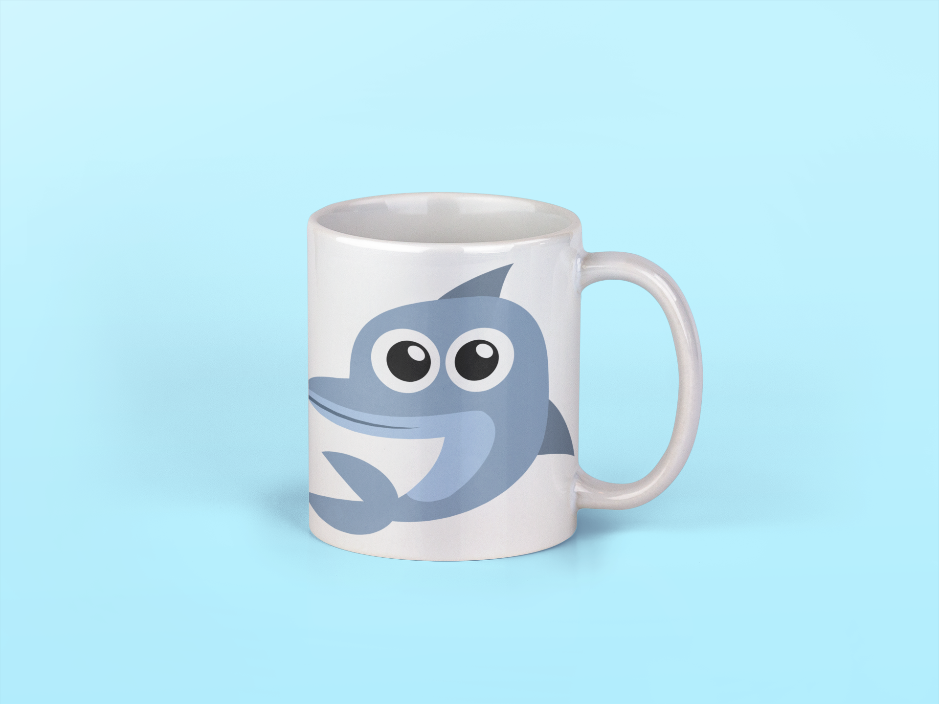 Adorable Tropical Fish Sea Animal Personalised Your Name Gift Mug-2