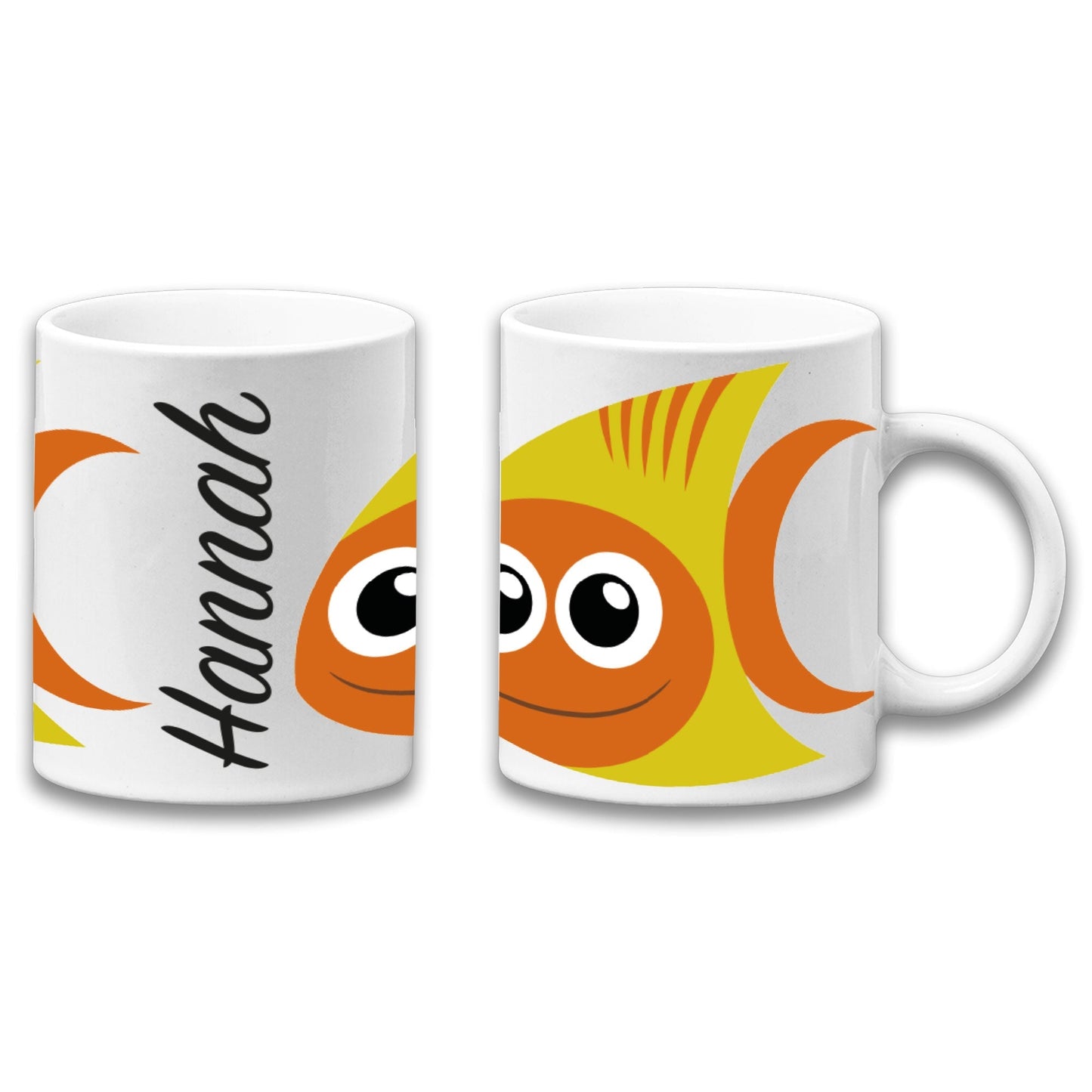 Adorable Tropical Fish Sea Animal Personalised Your Name Gift Mug-0