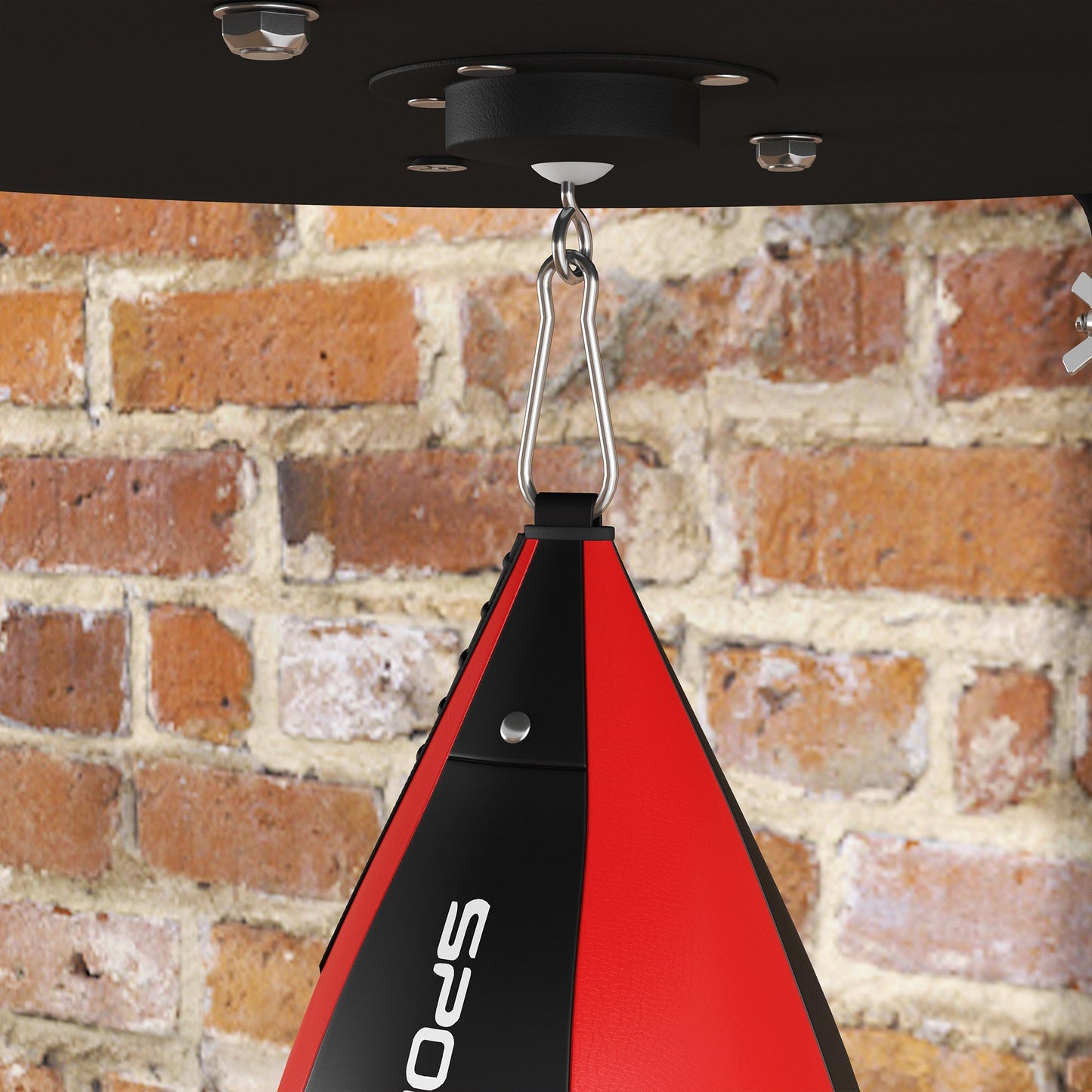 Wall Mounted Speed Bag Platform, Height Adjustable Punching Bag Training Kit | SPORTNOW-6